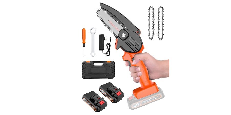 comprar mini motosierra de poda en amazon