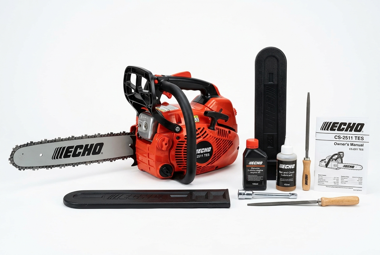 como cambiar la cadena de una motosierra