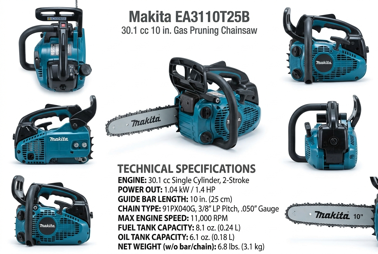 Comprar motosierra de poda makita EA3110T25B en Amazon