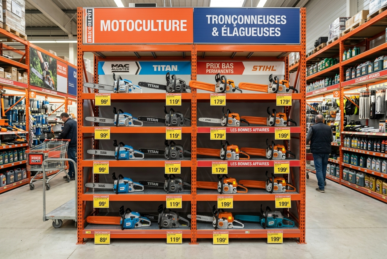 Comprar motosierras en BricoDepot